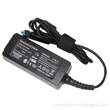 AC Adapter Charger for Dell Inspiron, 910/1210/19V/1.58A Laptop Power Supply Cord